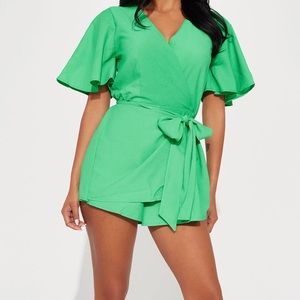 Green romper